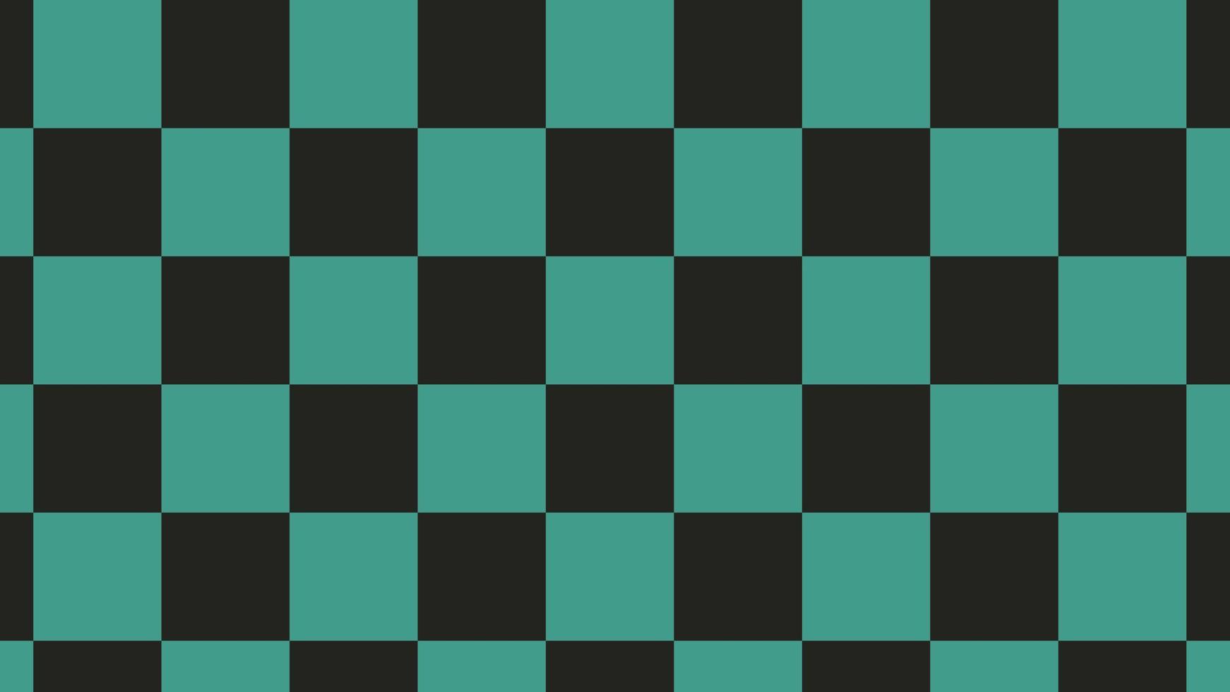zwarte en groene vierkante patroonachtergrond. ontwerp perfect voor kimono, print, kleding, stof. vector