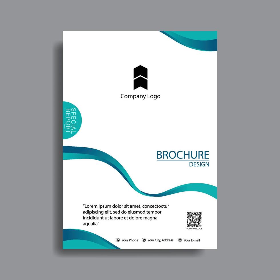 brochure sjabloon flyer ontwerp vector achtergrond elegant. ontwerpsjabloon vector