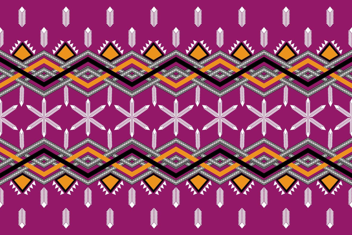 geometrisch patroon op roze achtergrondgeluid. ontworpen voor tapijten, stoffen, tegels, enz. vector