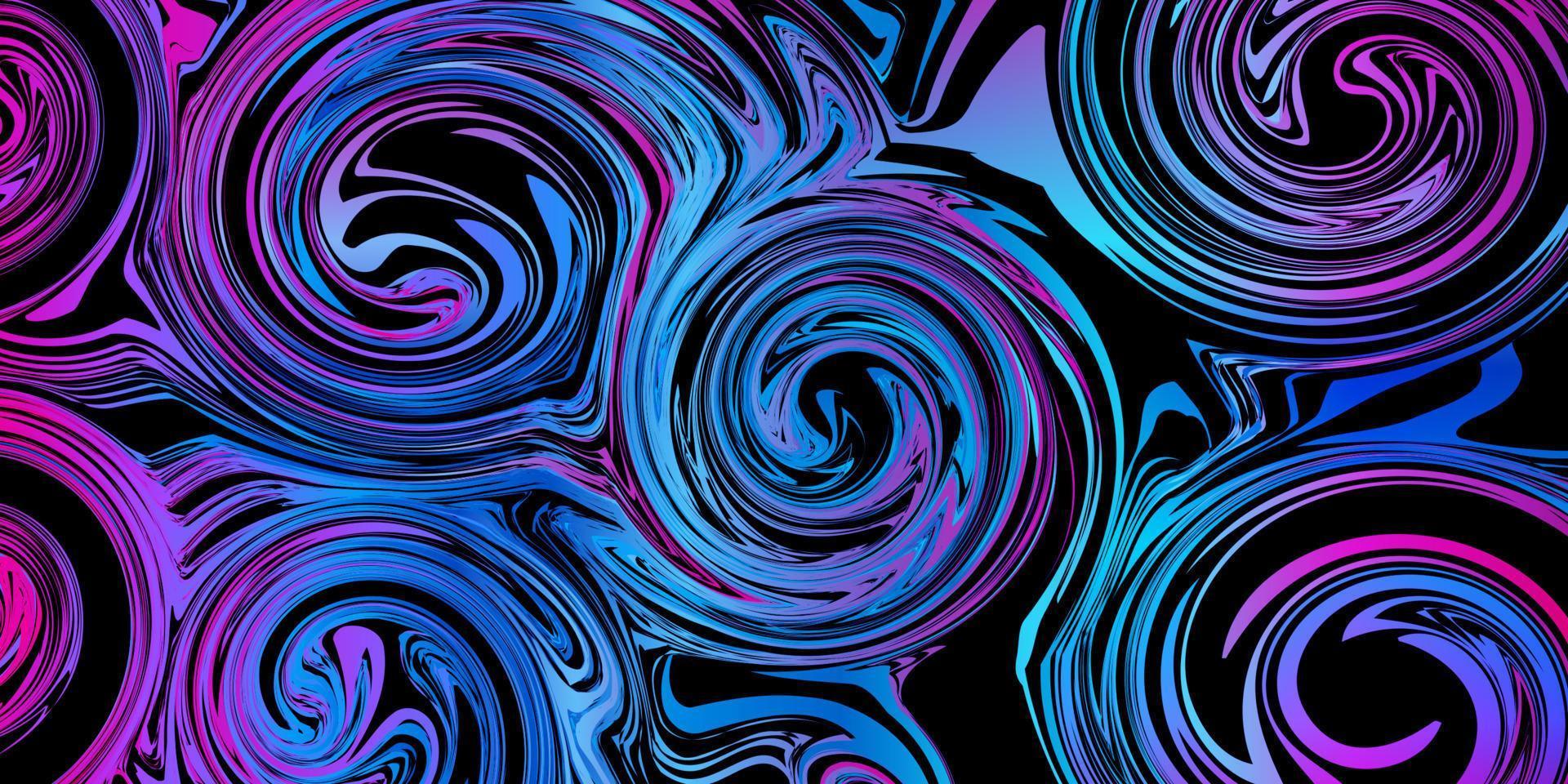 retro patroon achtergrond, abstracte swirl vortex achtergrond, 70s party achtergrond, twirl vorm patroon vector