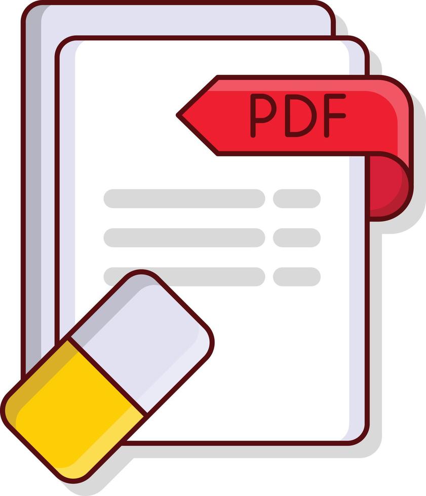 pdf-bestanden vector illustratie op een background.premium kwaliteitssymbolen. vector iconen voor concept en grafisch ontwerp.