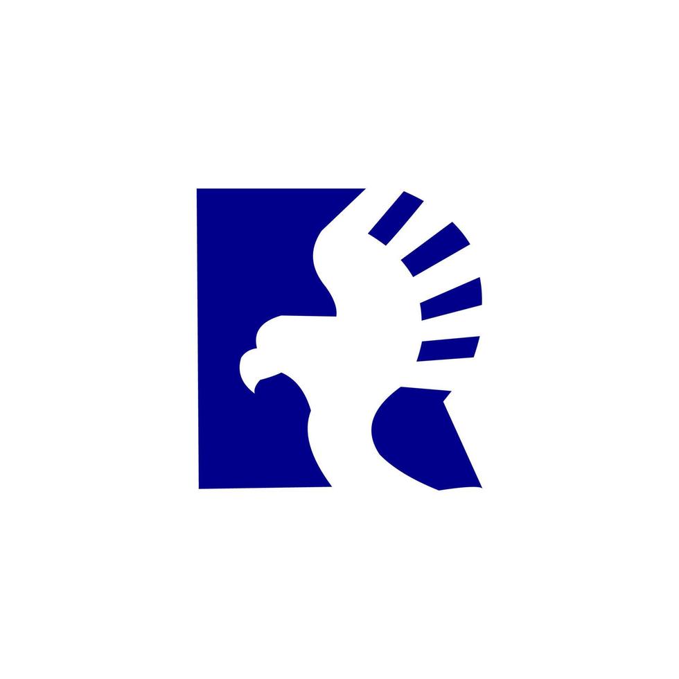 illustratie logo ontwerp adelaar voor icon vector