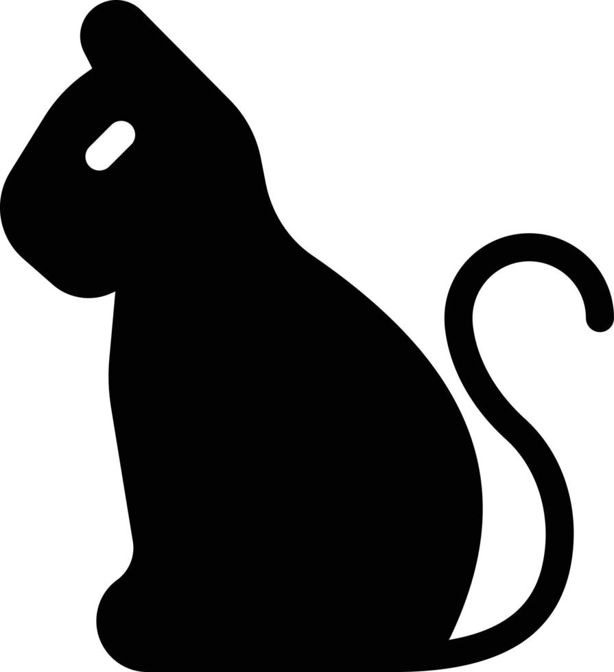 kat vectorillustratie op een background.premium kwaliteitssymbolen. vector iconen voor concept en grafisch ontwerp.