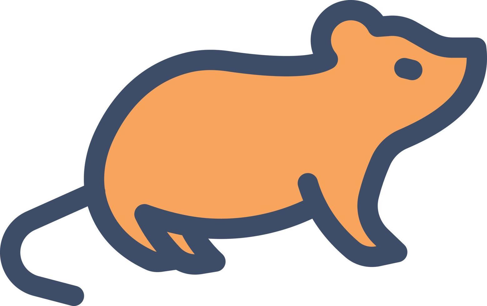 rat vectorillustratie op een background.premium kwaliteitssymbolen. vector iconen voor concept en grafisch ontwerp.