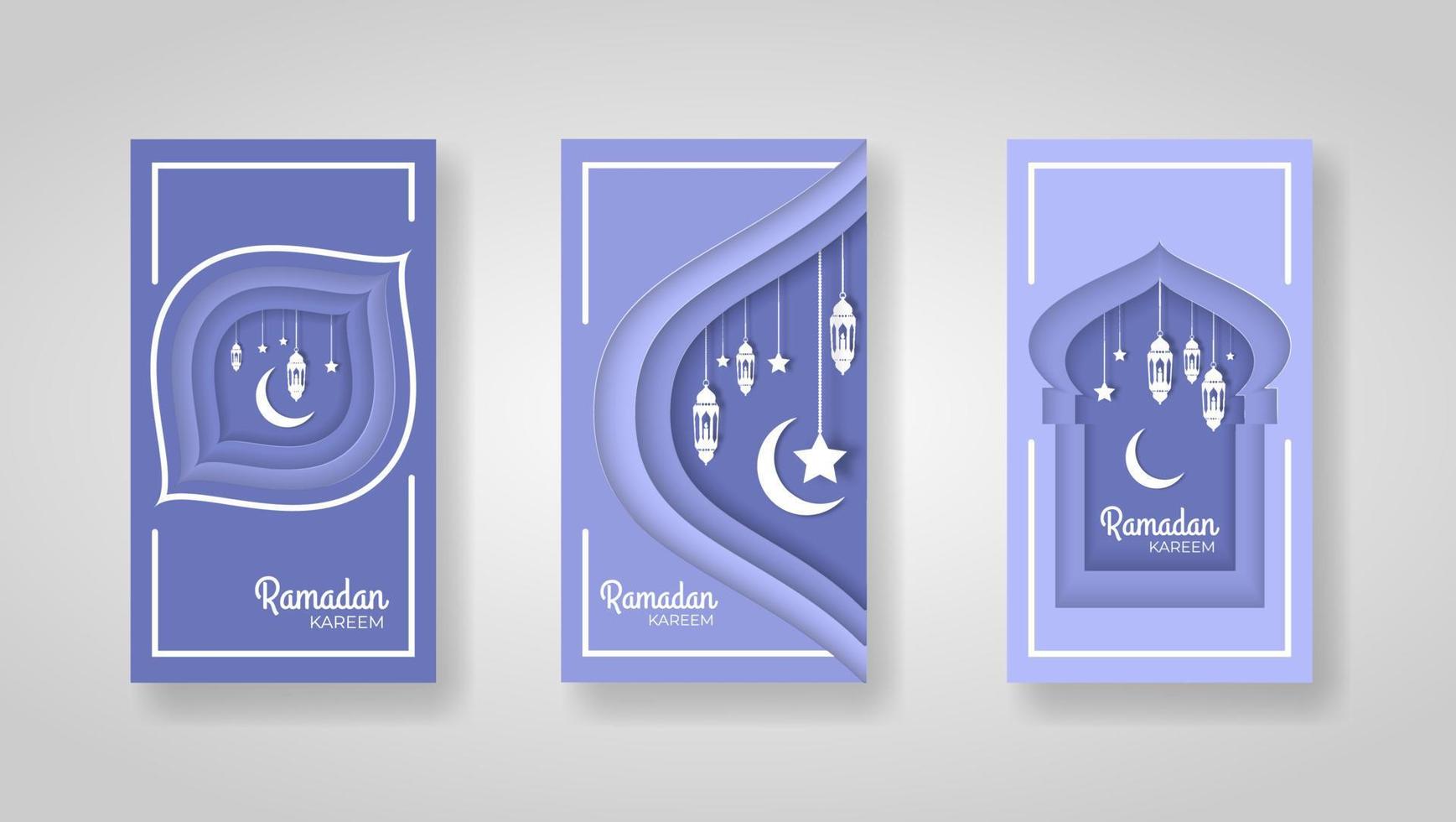 islamitische ontwerp achtergrond. vectorillustratie voor sociale media-verhalen, wenskaarten, ramadan en eid mubarak posters en banners vector