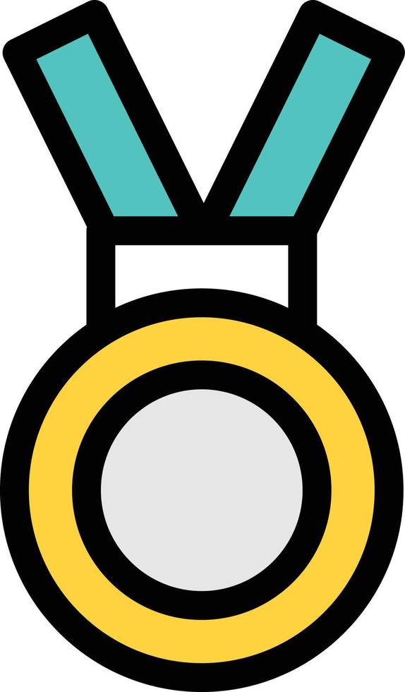 medaille vectorillustratie op een background.premium kwaliteitssymbolen. vector iconen voor concept en grafisch ontwerp.