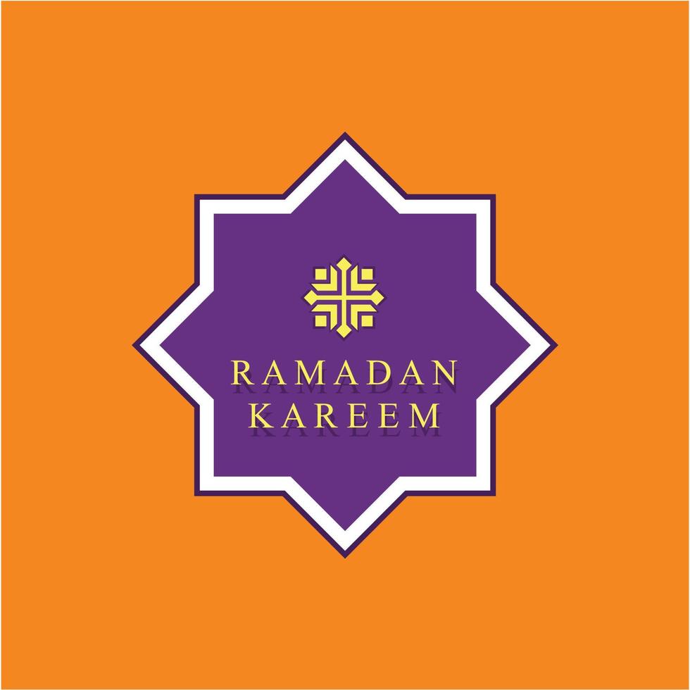 ontwerp ramadan kareem vector