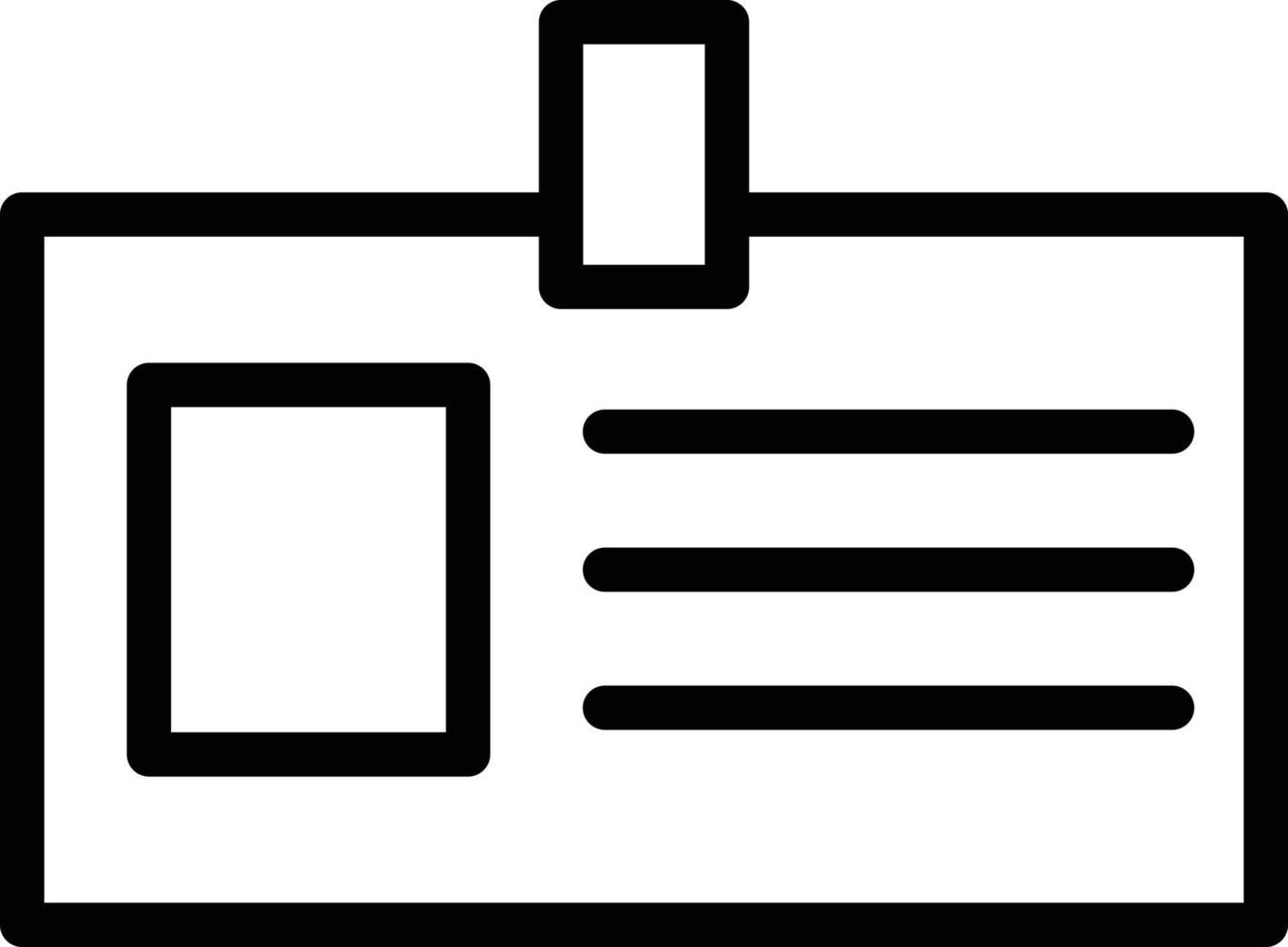 studentenkaart vector pictogram