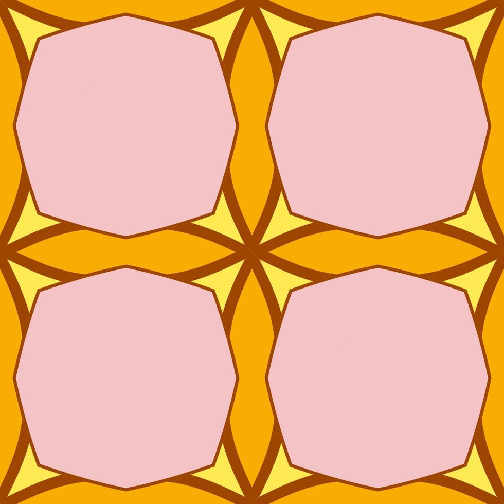 abstracte kleurrijke doodle geometrische naadloze bloemenpatroon. bloemen achtergrond. caleidoscoopmozaïek, geotegel van dunne lijnornament. vector