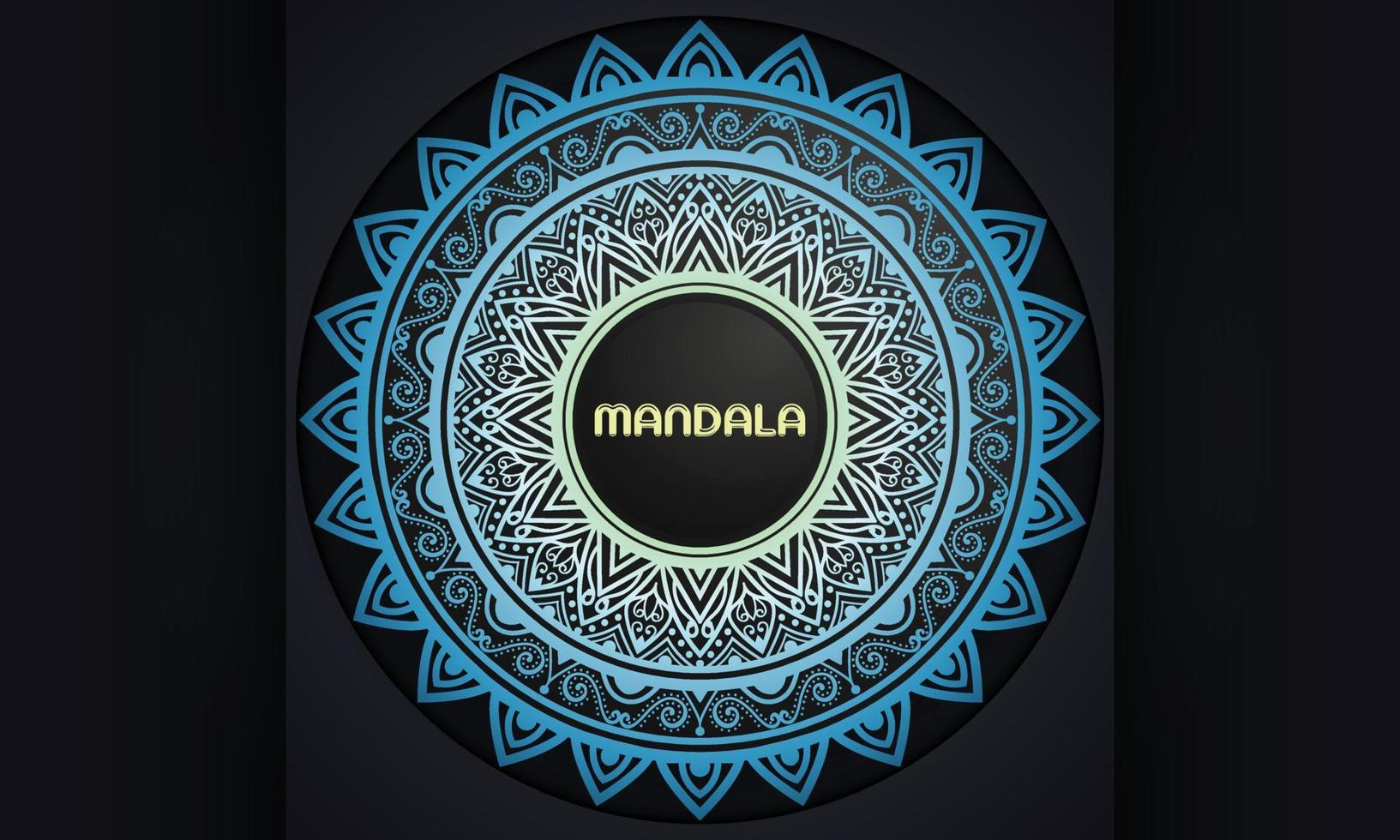 mandala patroon vector ontwerp.