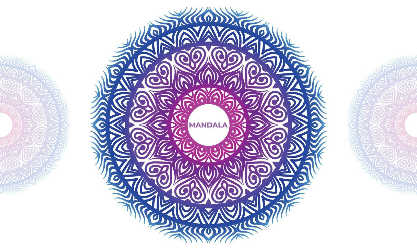 mandala-ontwerp. mandala patroon vector ontwerp.