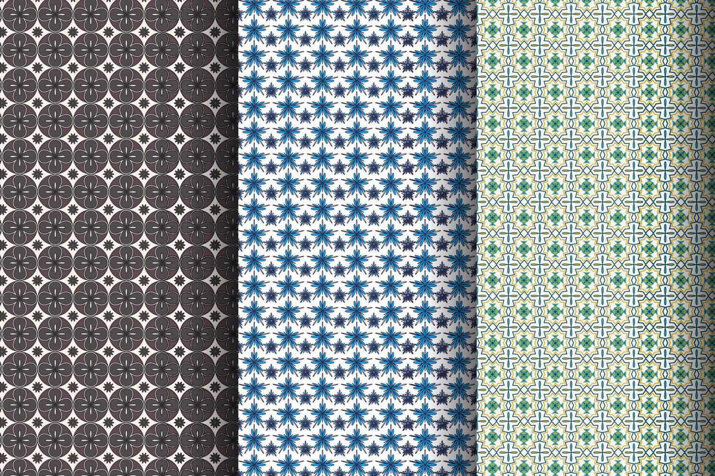 Marokkaans naadloos patroon ornament ontwerp, patroon voor textiel of papier. vector
