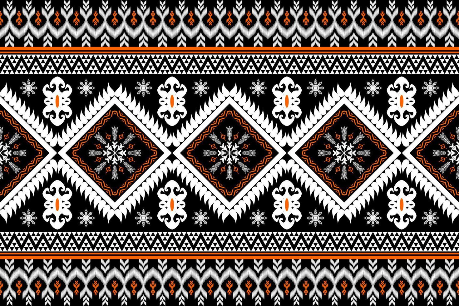 geometrische etnische oosterse traditionele pattern.figure tribal borduurwerk style.design voor achtergrond, behang, kleding, verpakking, stof, vectorillustratie vector