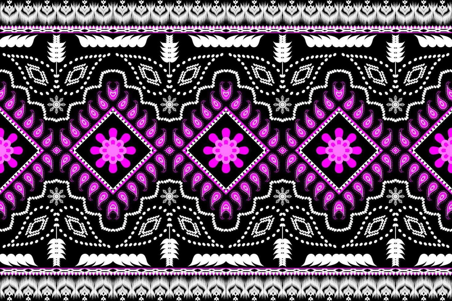 geometrische etnische oosterse traditionele pattern.figure tribal borduurwerk style.design voor achtergrond, behang, kleding, verpakking, stof, vectorillustratie vector