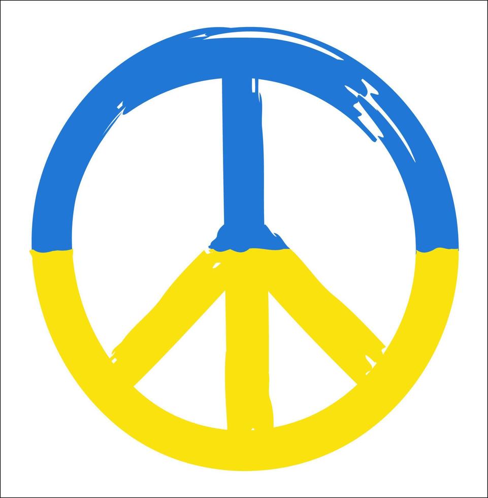 Oekraïne. Liefde. vrede. vector