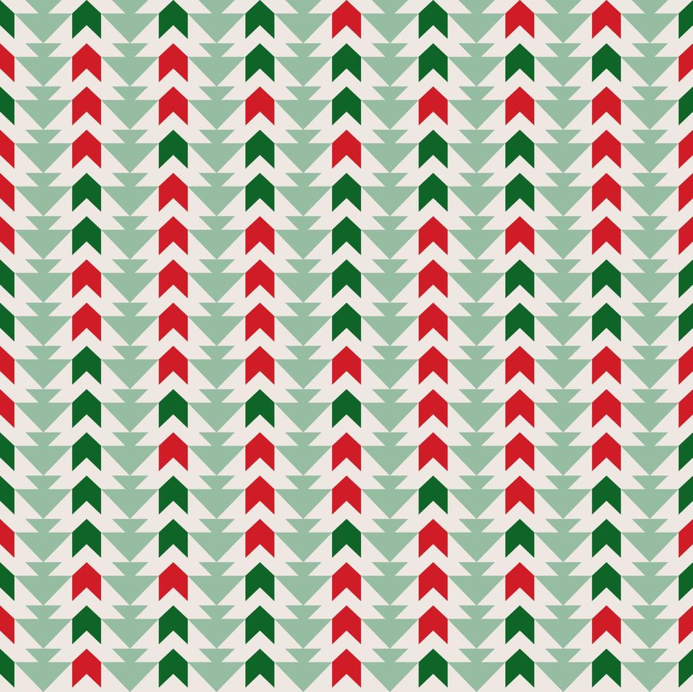 abstracte kleine geometrische chevron driehoek naadloze patroon achtergrond. kerst kleur ontwerp. gebruik voor stof, textiel, interieurdecoratie-elementen, stoffering, verpakking. vector