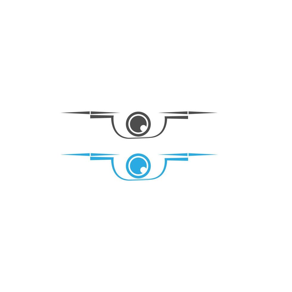 drone pictogram logo ontwerp vector