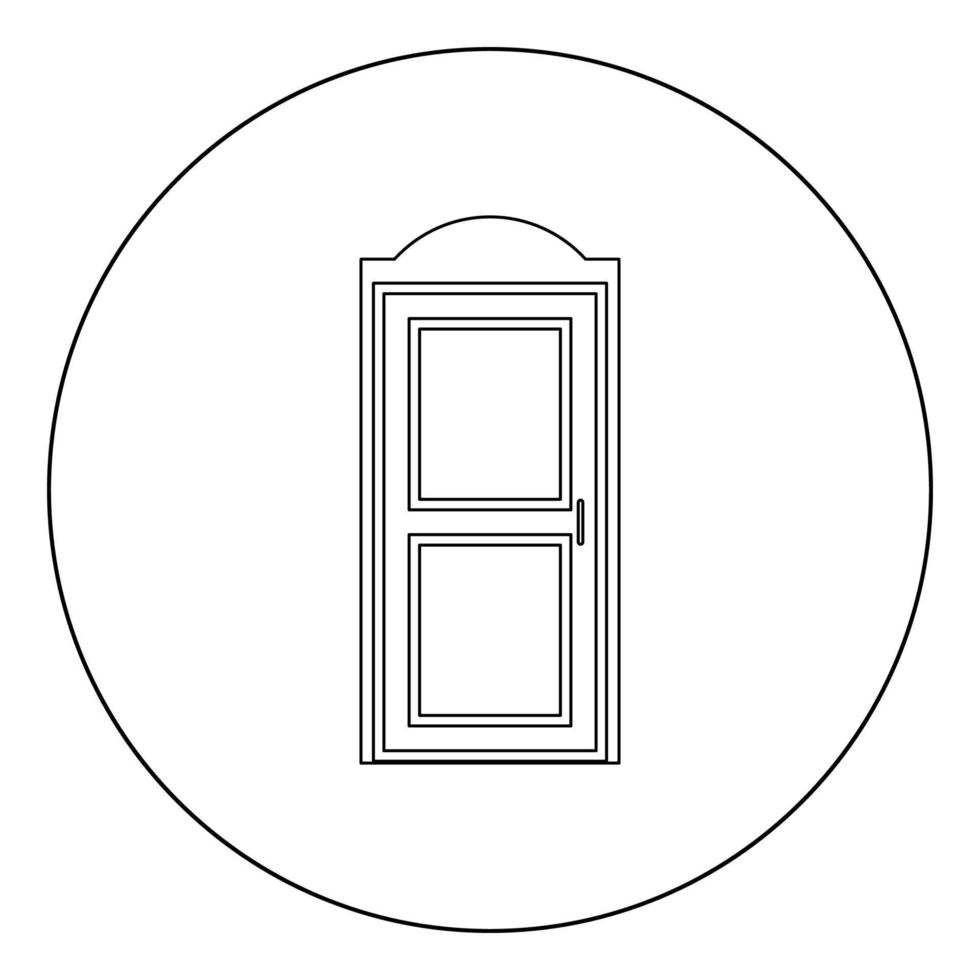 bio toilet pictogram zwarte kleur in cirkel vector