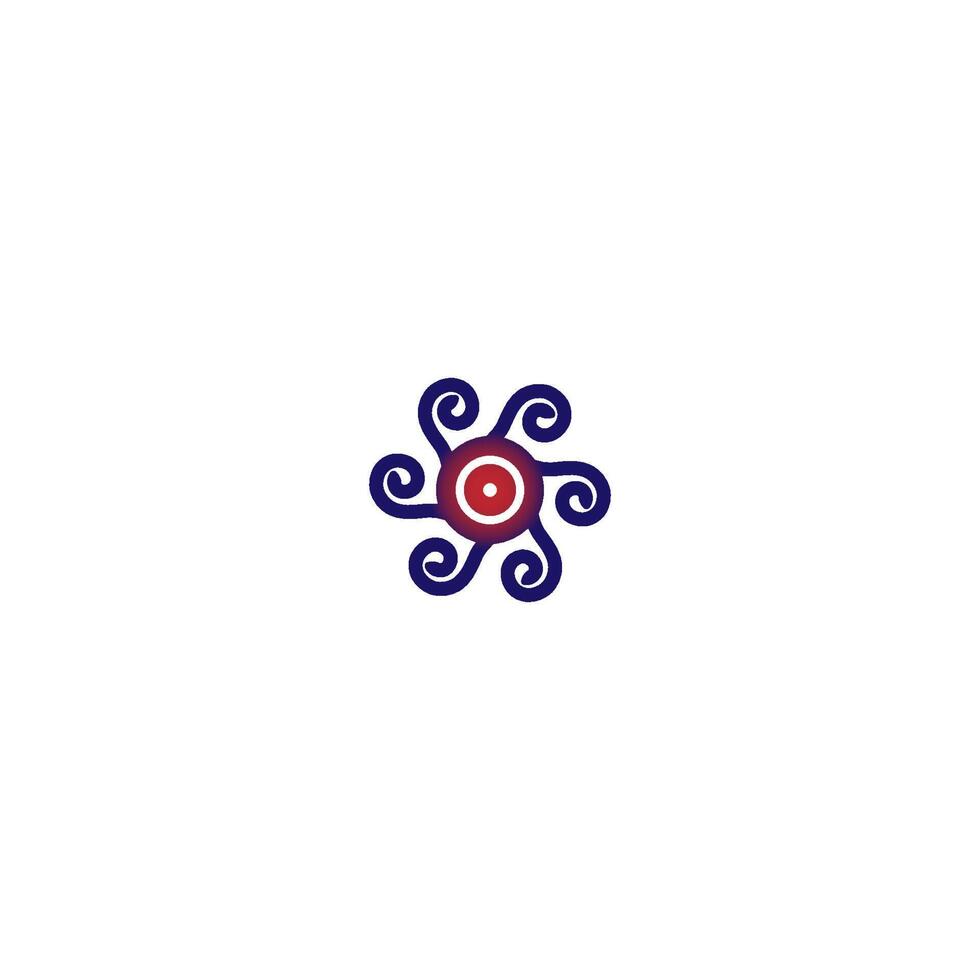 octopus logo pictogram vector