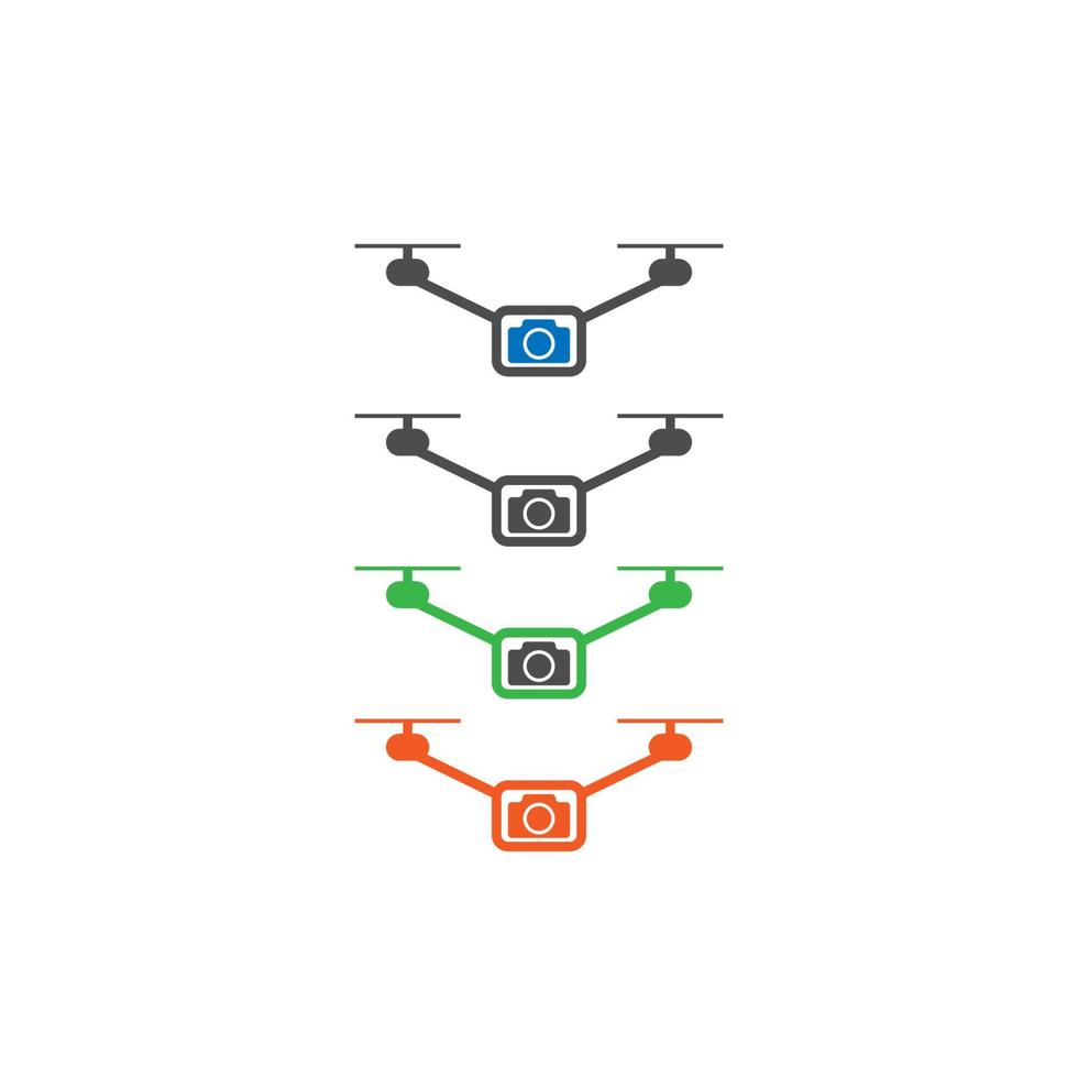 drone pictogram logo ontwerp vector