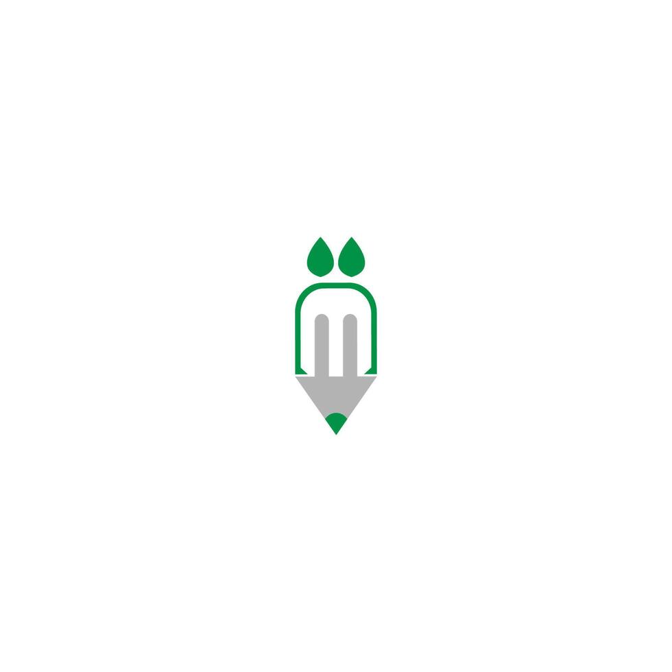 potlood logo pictogram ontwerp vector
