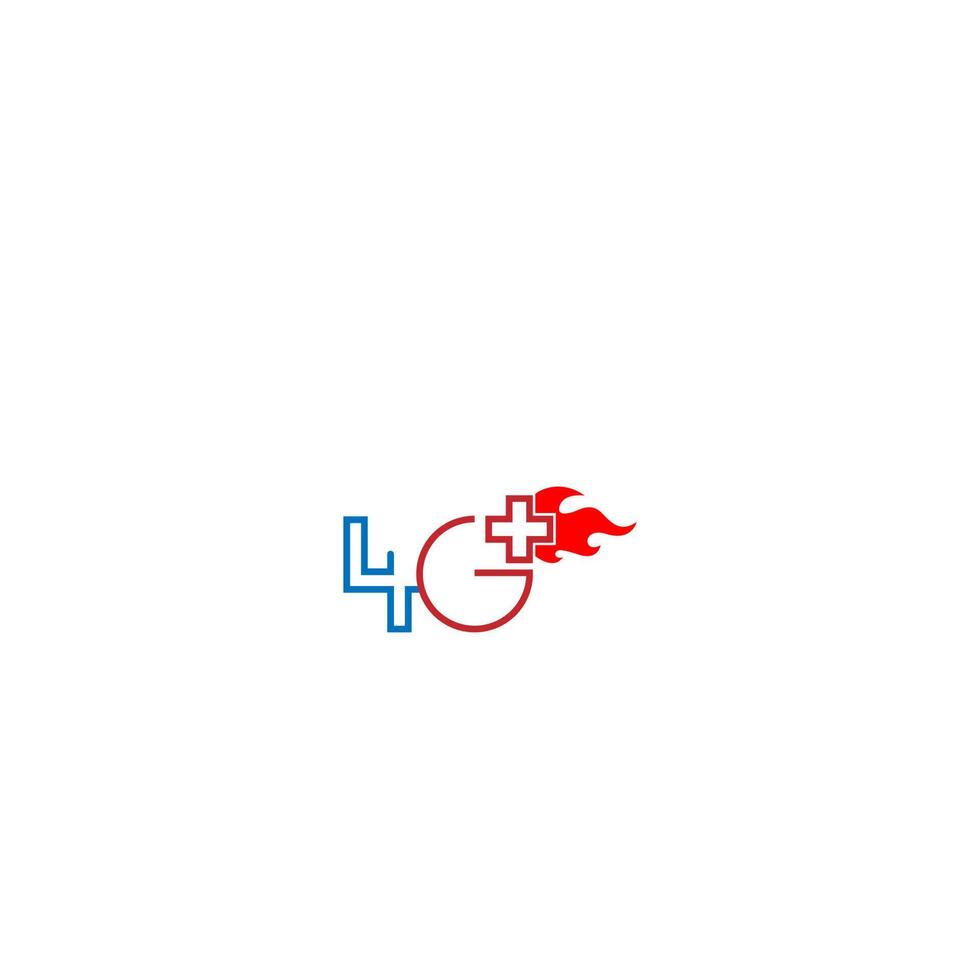 4g lte logo pictogram illustratie vector