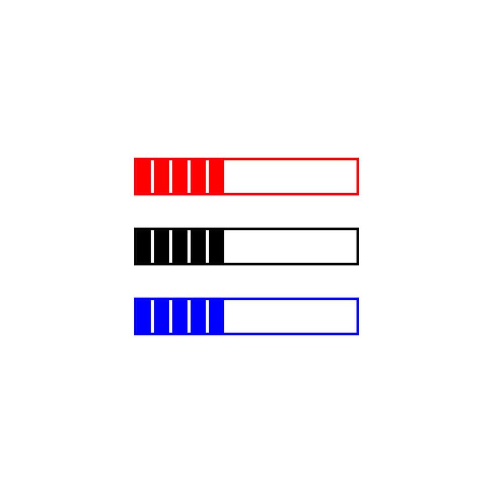 pictogram voor het laden van proceslogo's vector