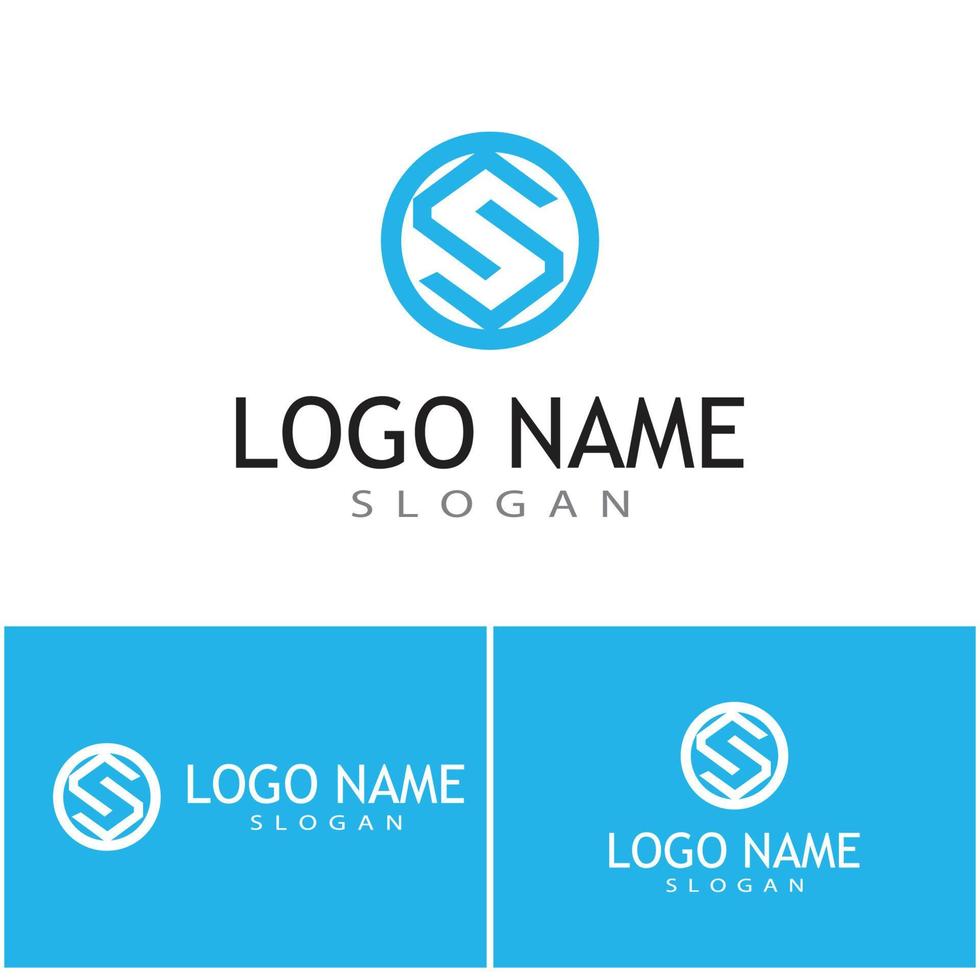 zakelijke corporate s brief logo ontwerp vector