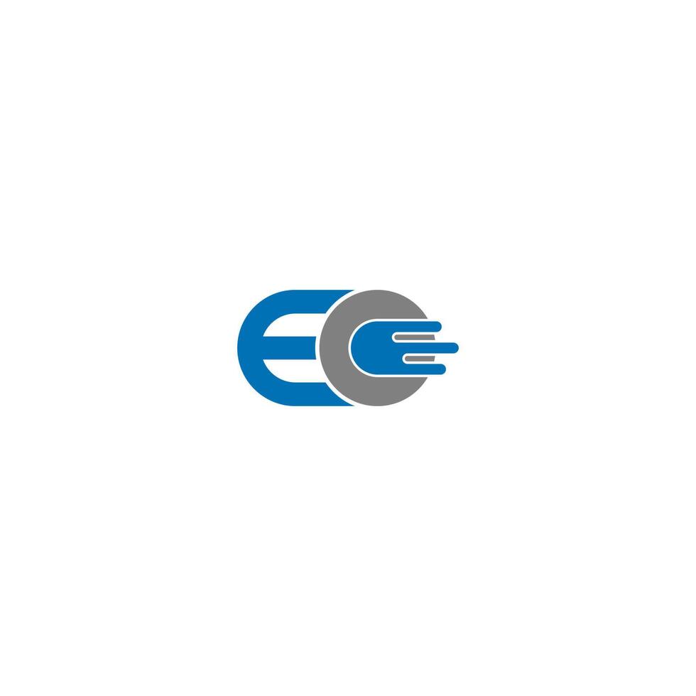 letter eo logo pictogrammalplaatje vector