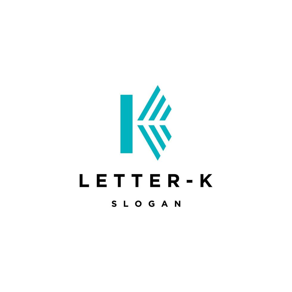 letter k logo pictogram ontwerpsjabloon vector