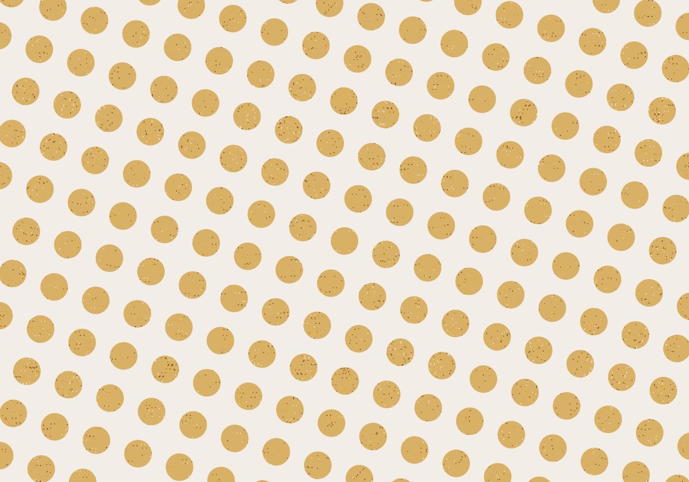 abstracte gouden glitter polka dot achtergrond. vectorillustratie. vector