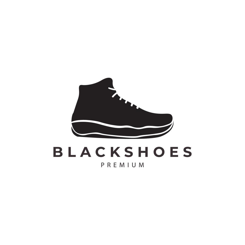 schoenen loopschoenen sneakers mode silhouet logo vector pictogram symbool illustratie ontwerp