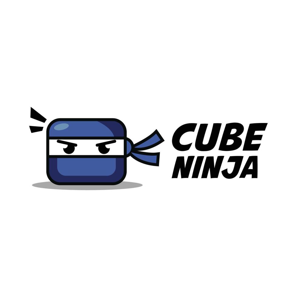 Ontwerpsjablonen voor ninja-logo's vector