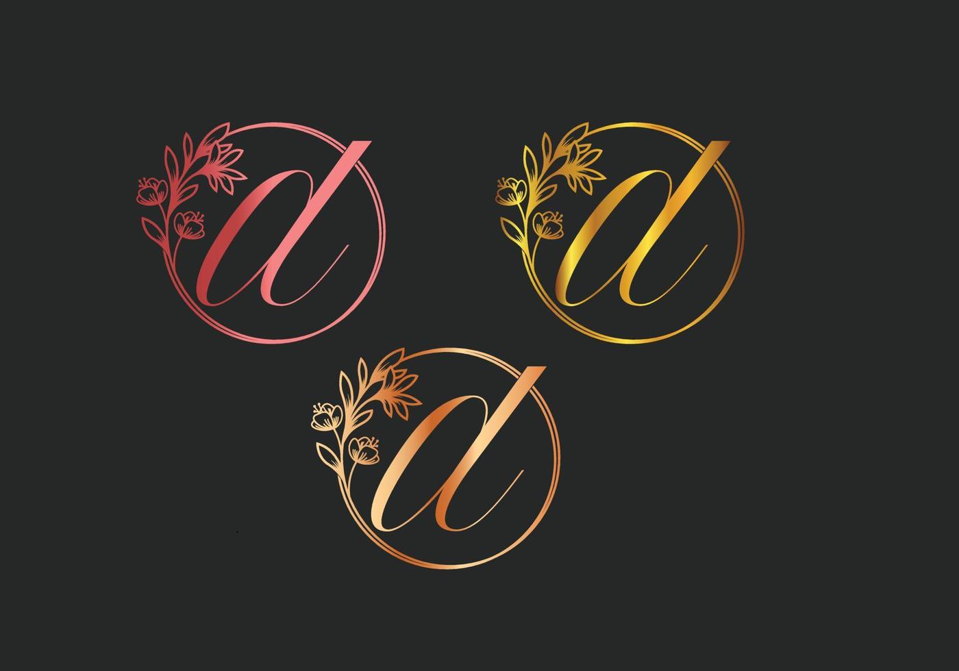 brief een monogram ontwerpelementen sierlijk sjabloon goud schoonheid industrie mode logo cosmetica bedrijf natuurlijk vector