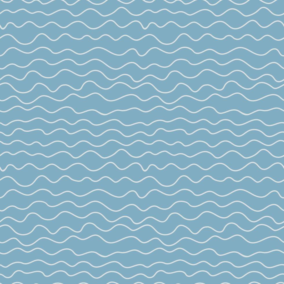 golfpatroon naadloze abstracte achtergrond. strepen golfpatroon voor zomer vector design. mariene patroon. geometrische eenvoudige achtergrond. voor behang, inpakpapier, stof