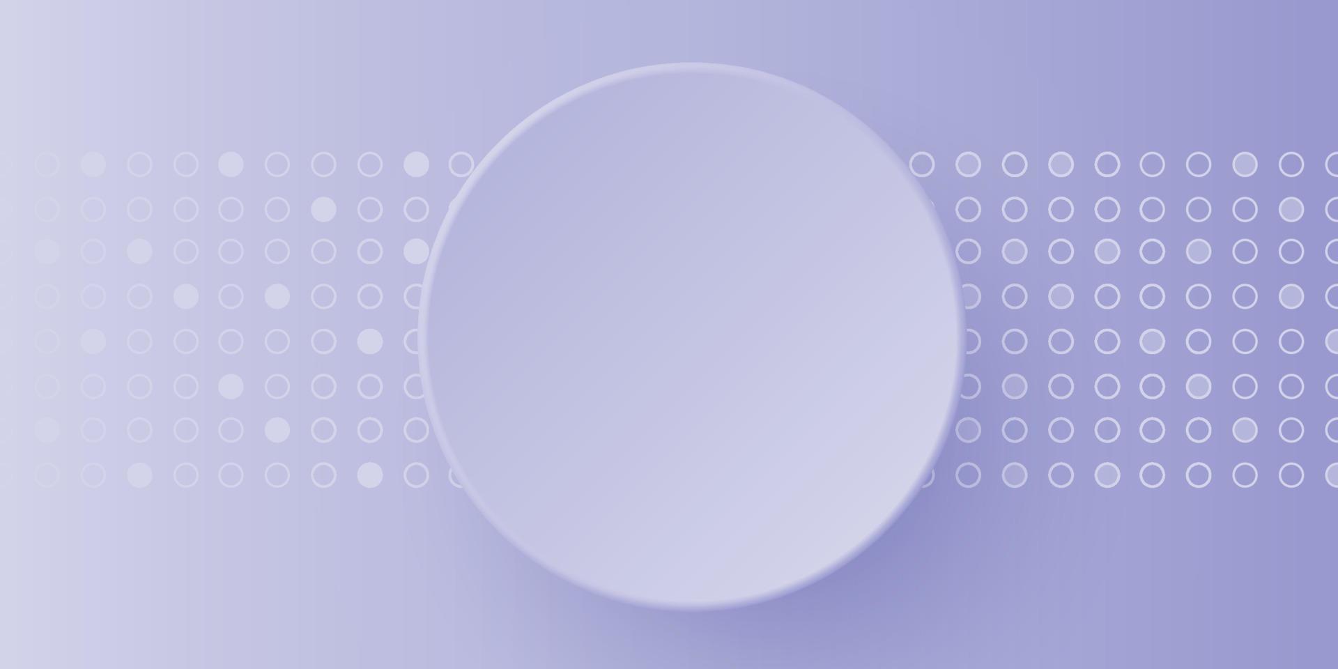 abstracte geometrische achtergrond met paarse zeer peri gradiënt cirkel achtergrond vector