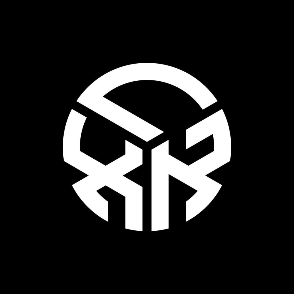 lxx brief logo ontwerp op zwarte achtergrond. lxx creatieve initialen brief logo concept. lxx brief ontwerp. vector