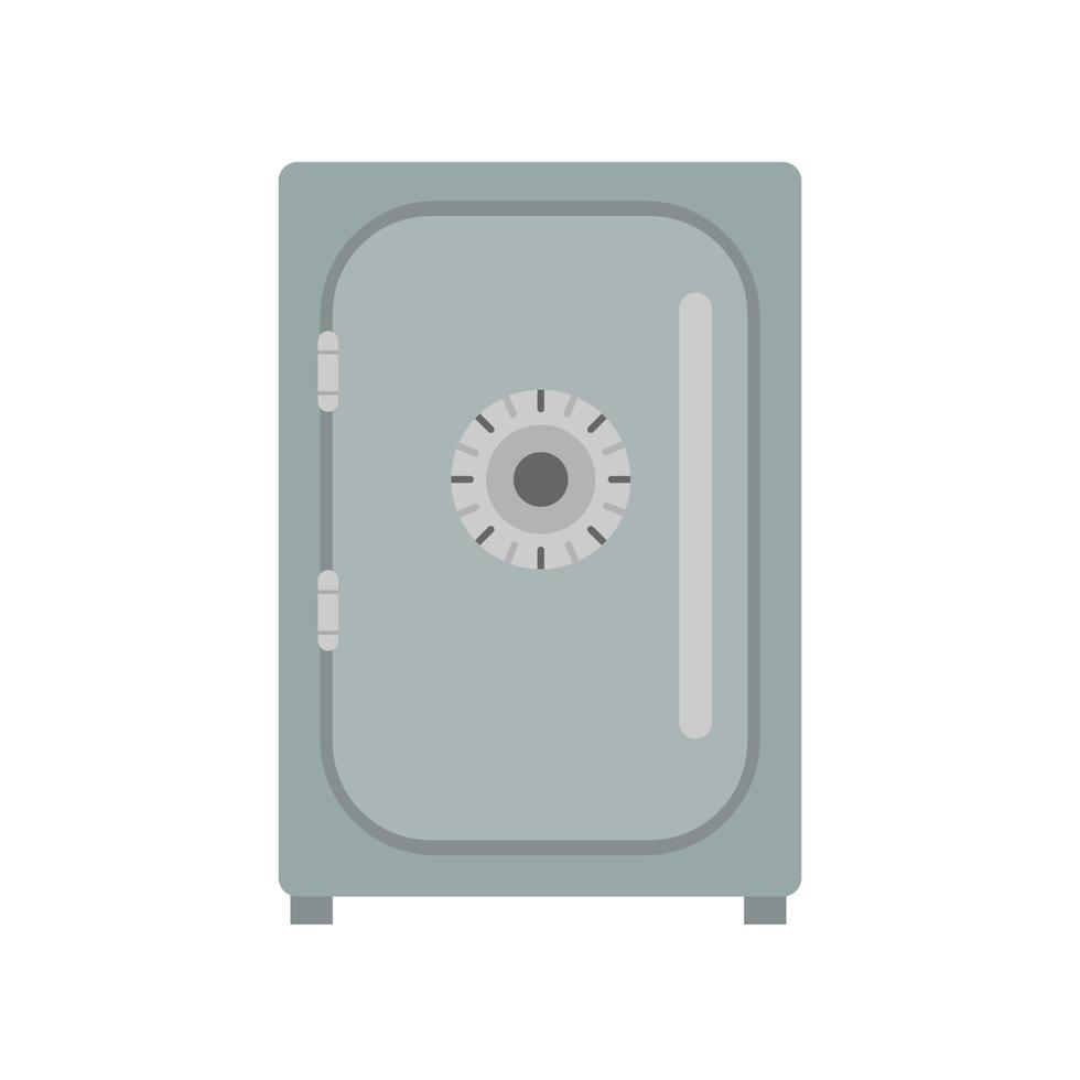 veilige pictogram vectorillustratie lock box. bank borg veiligheid geïsoleerd vector
