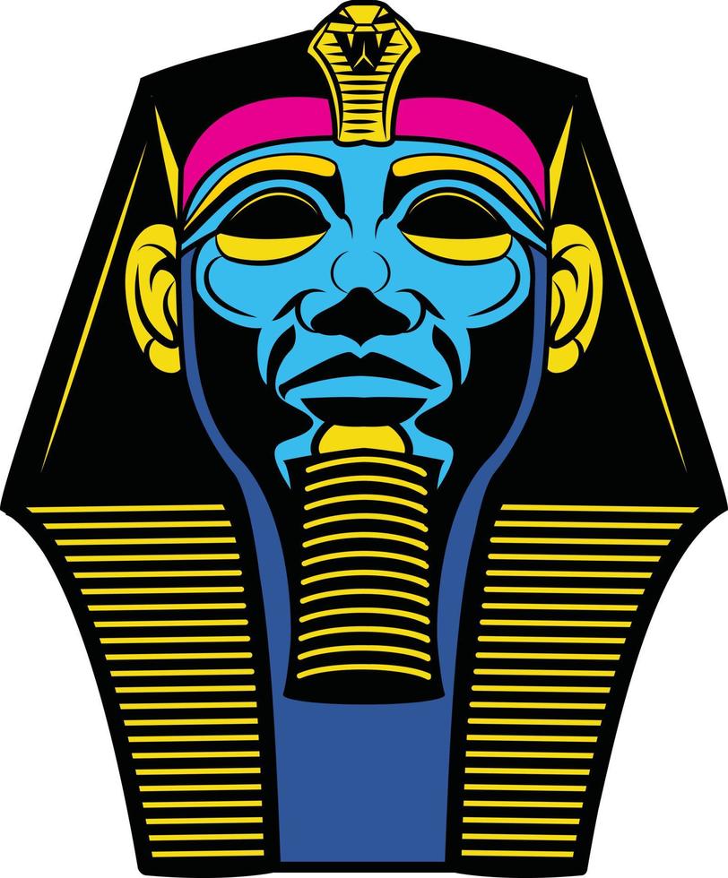 farao's t-shirt ontwerp vector