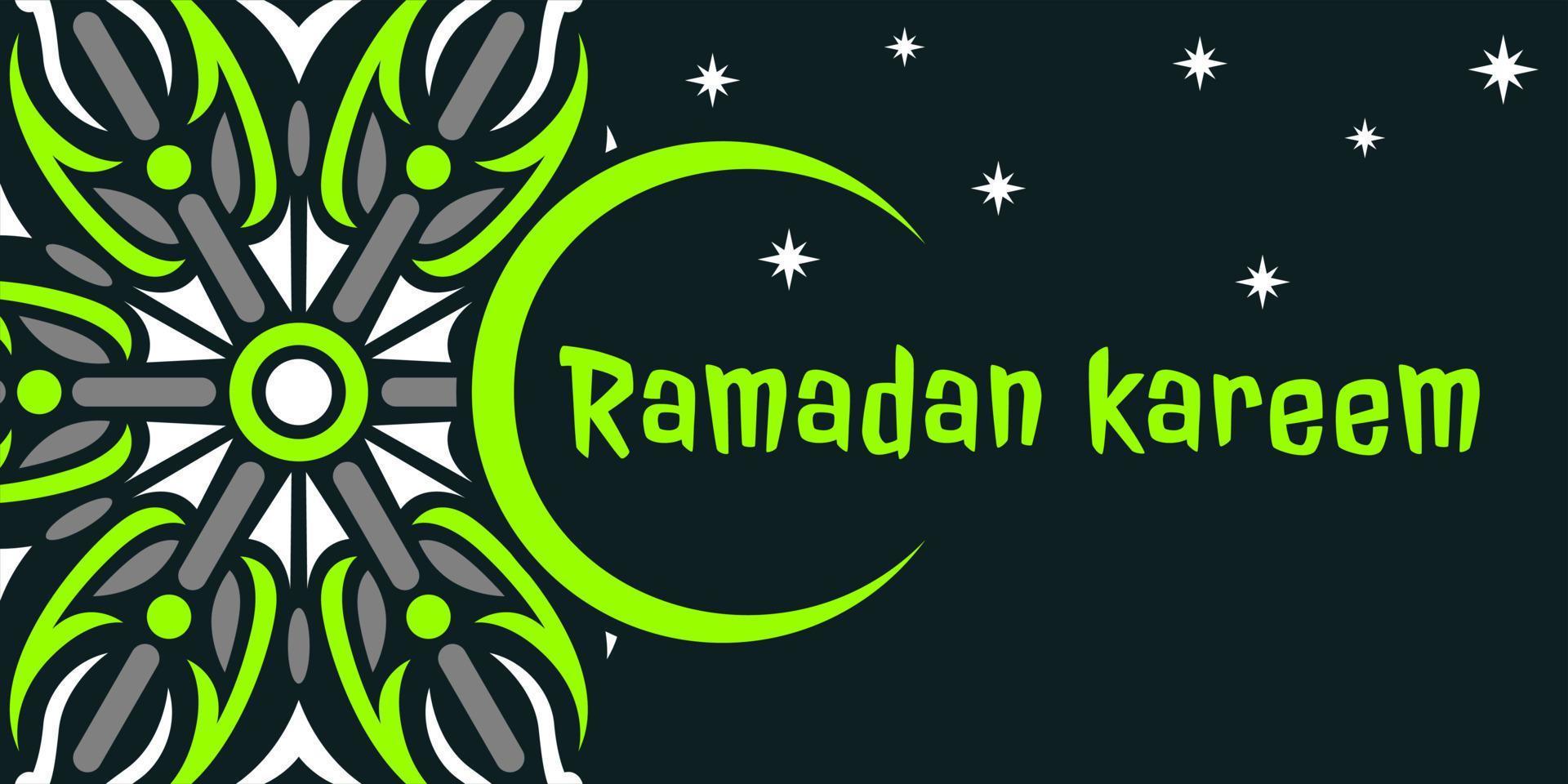 ramadan kareem achtergrond gratis vector