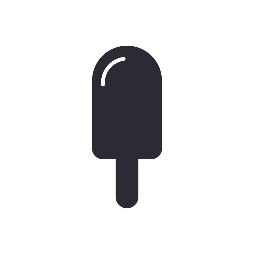 ijs stok pictogram teken symbool logo vector