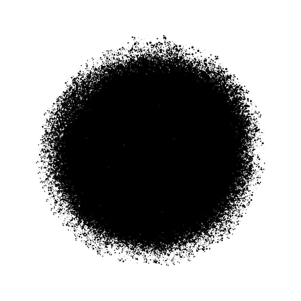 graan ronde vorm geïsoleerd op een witte achtergrond. vectorillustratie. vector