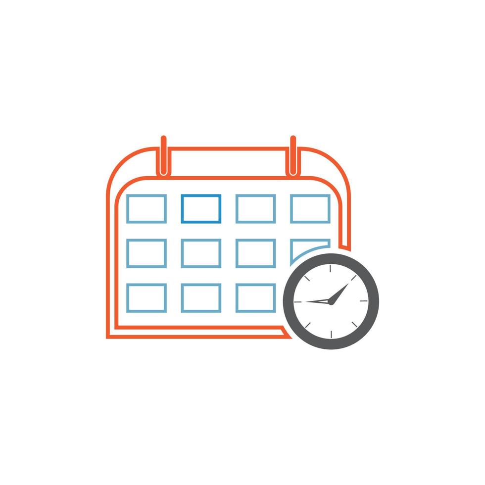 kalender tijd pictogram vector deadline illustratie gebeurtenis herinnering symbool achtergrond