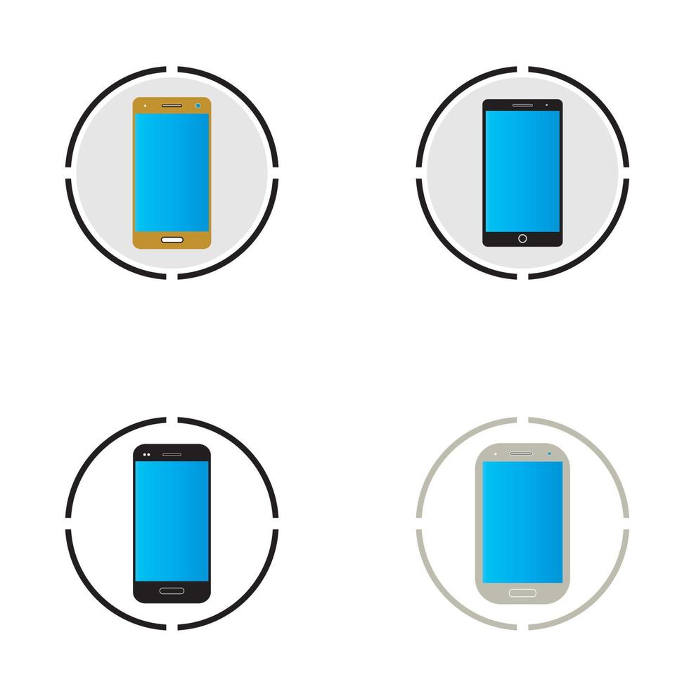 telefoon pictogram vector afbeelding achtergrond