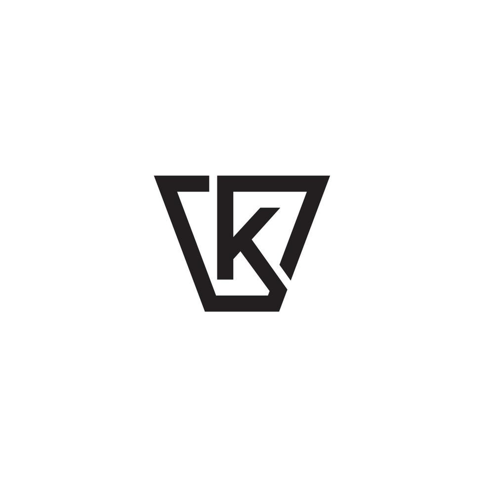 keystone-logo of pictogramontwerp vector