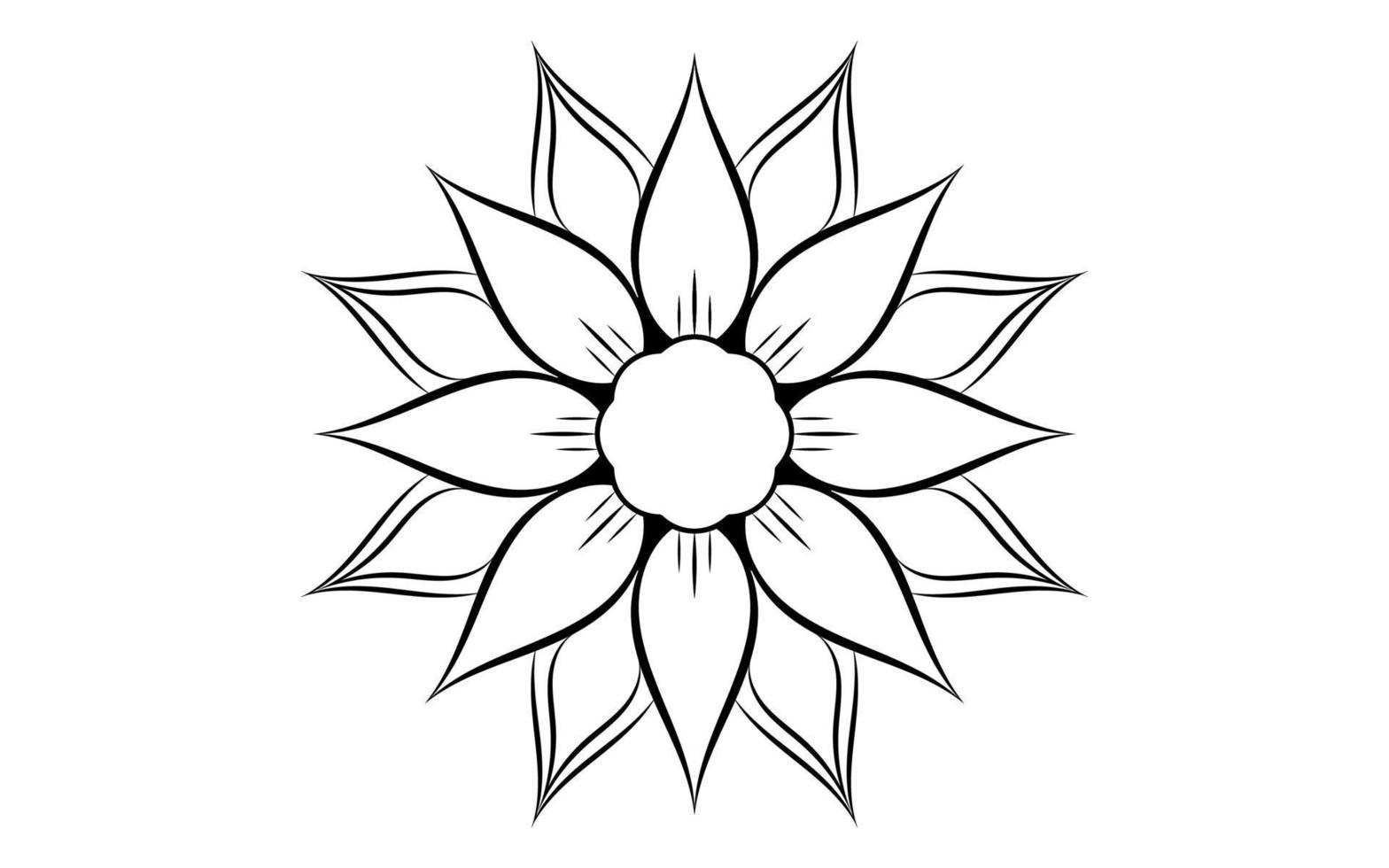 bloem pictogram vector geïsoleerd op een witte achtergrond, hand getrokken bloem pictogram illustratie, bloemen pictogram logo sjabloon, symbool natuurlijke pictogram