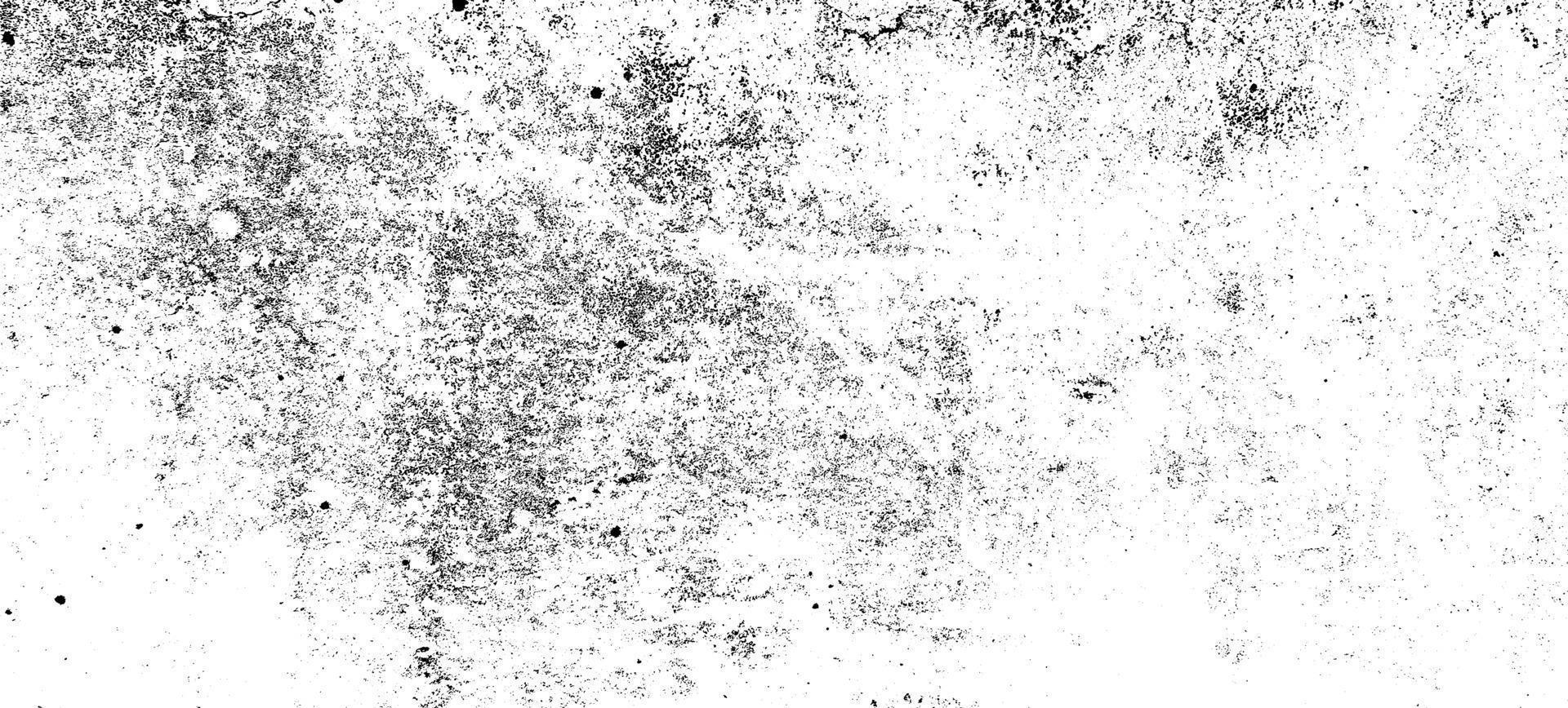 zwart-wit grunge textuur achtergrond, bekrast, vintage ba vector