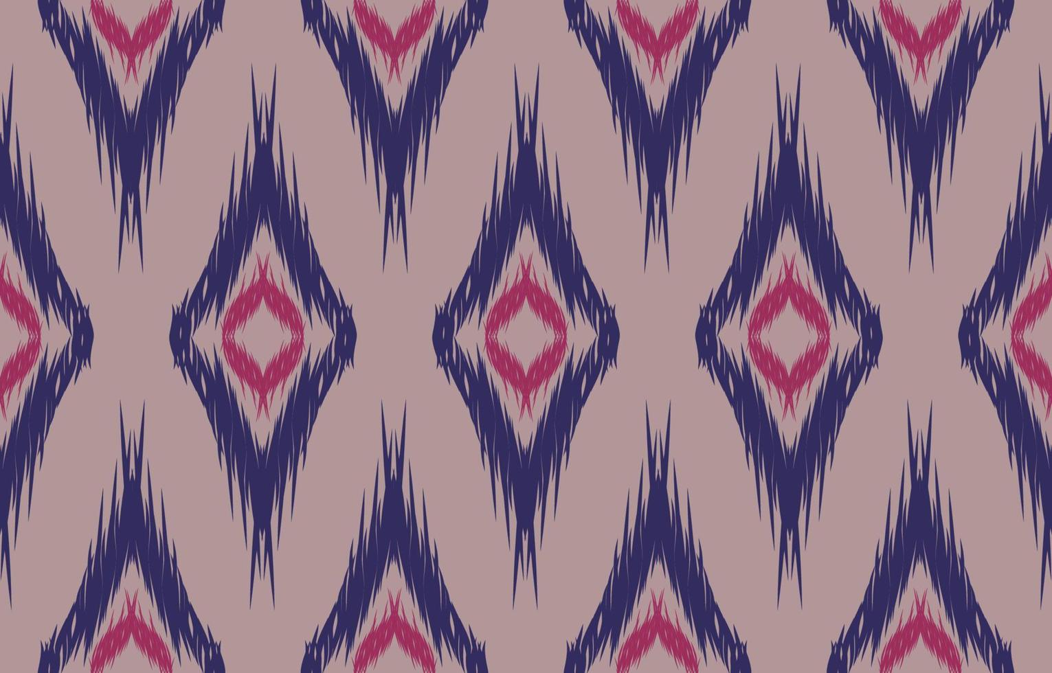 ikat naadloze patroon geometrische etnische Oosterse traditionele borduurwerk style.design voor achtergrond,tapijt,mat,behang,kleding,inwikkeling,batik,stof,vectorillustratie. vector