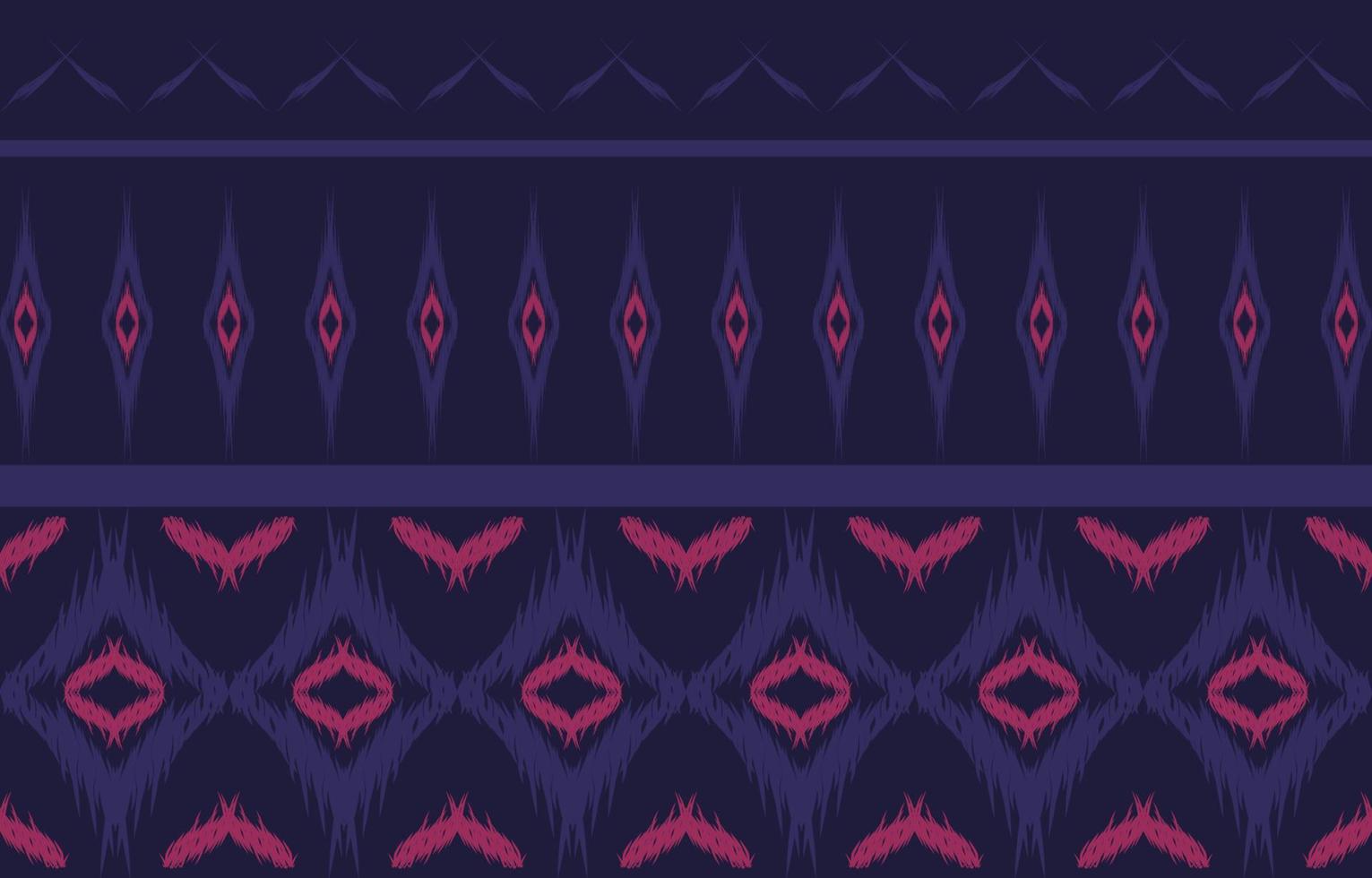 ikat naadloze patroon geometrische etnische Oosterse traditionele borduurwerk style.design voor achtergrond,tapijt,mat,behang,kleding,inwikkeling,batik,stof,vectorillustratie. vector