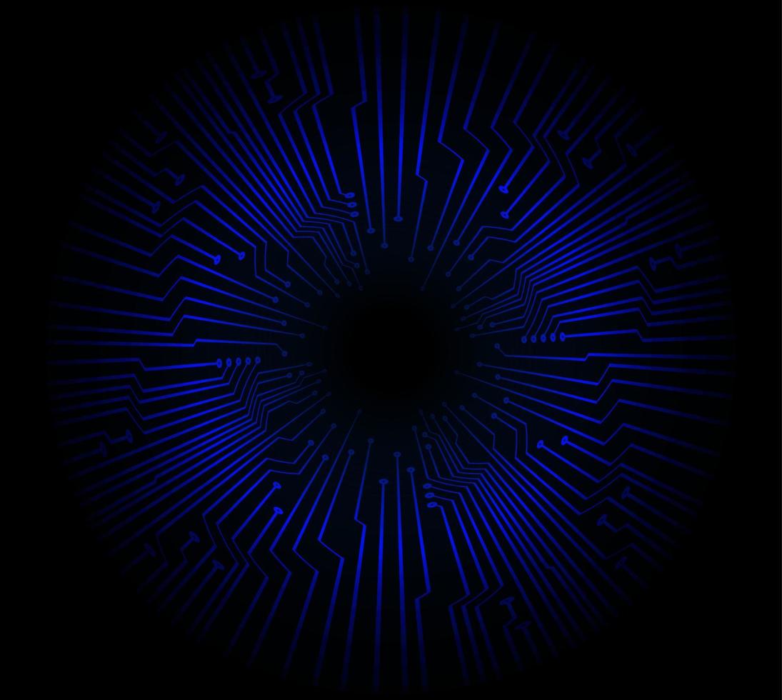 cyber circuit toekomstige technologie concept achtergrond vector